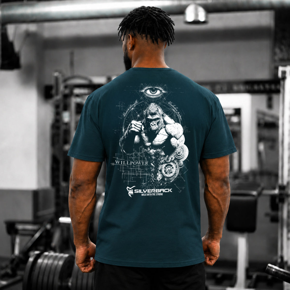 #1 Will Power Relaxed T-Shirt - Teal