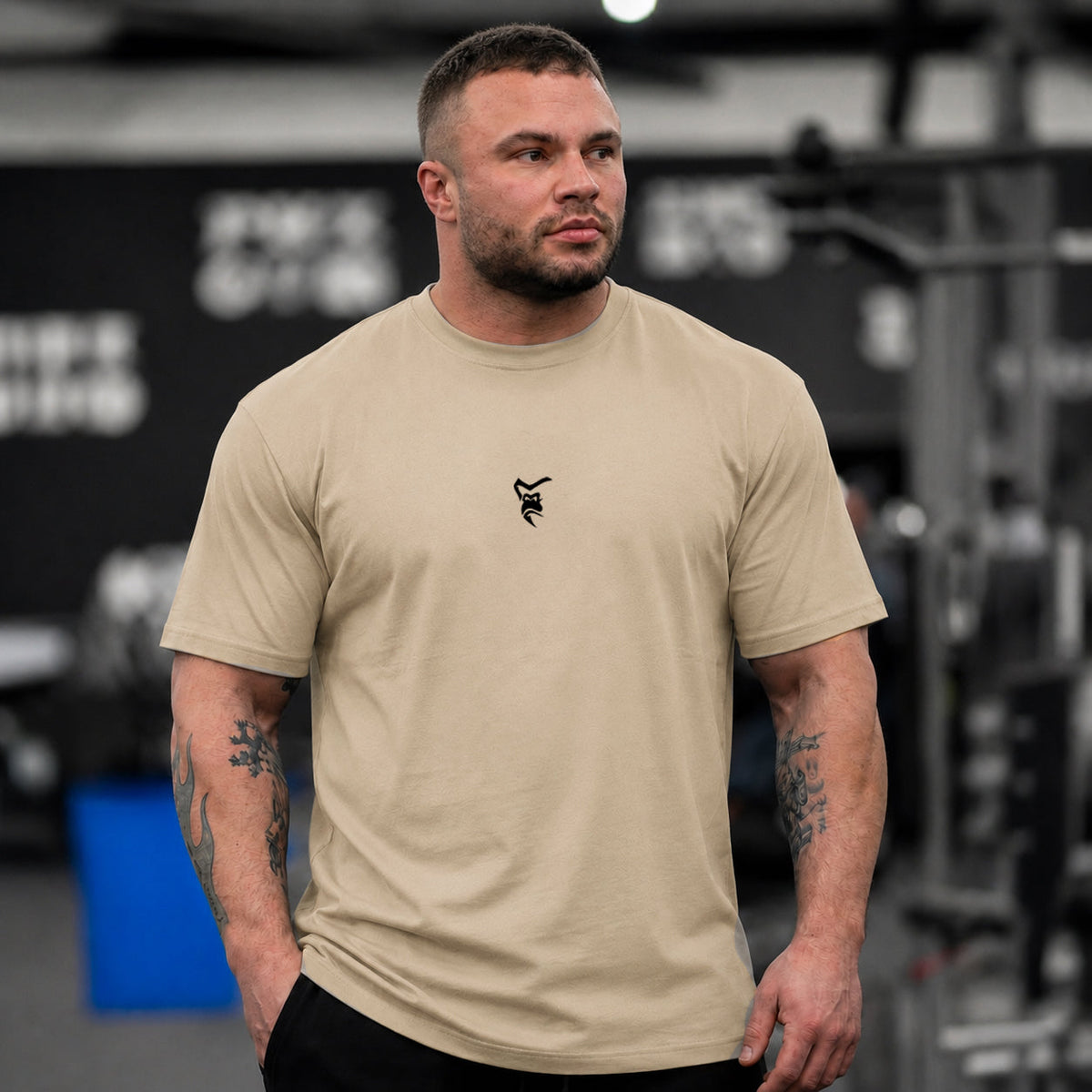 #4 Sacrifice Relaxed T-Shirt - Stone