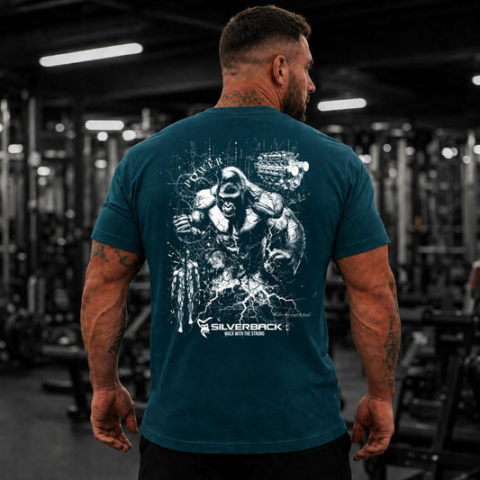 #6 Power Relaxed T-Shirt - Teal
