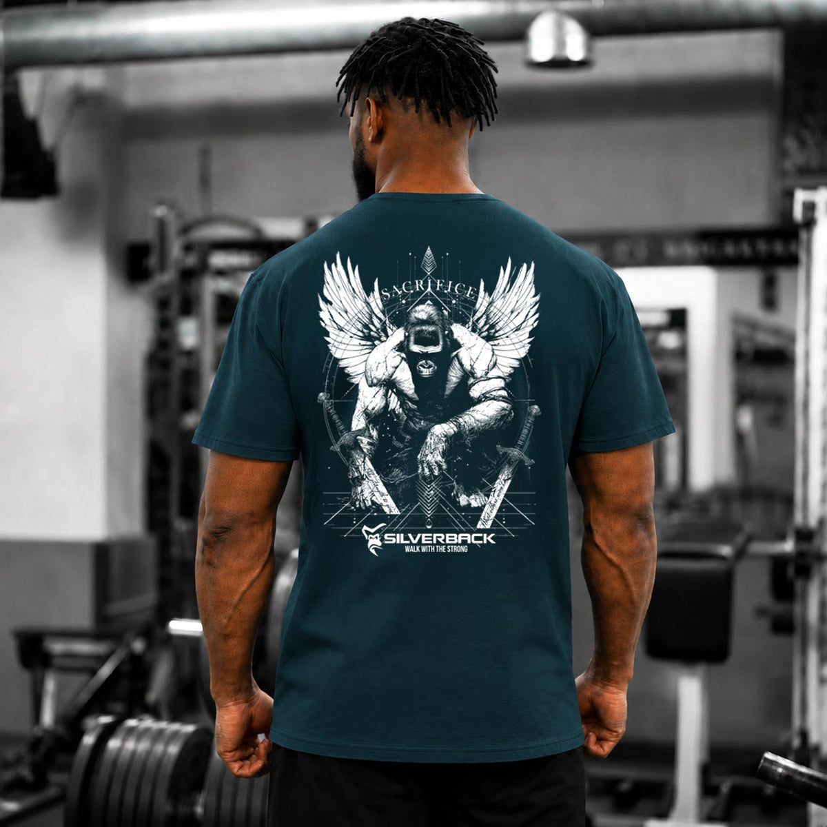 #6 Power Relaxed T-Shirt - Teal